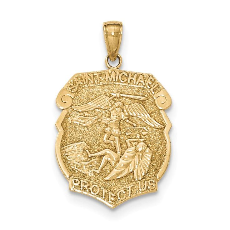 Saint Michael medallion